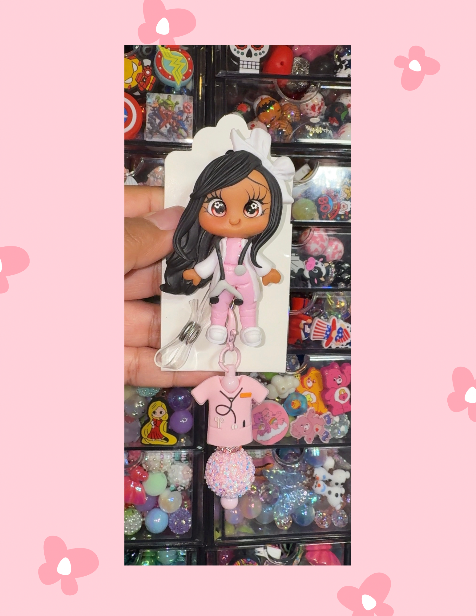 Z- Badge Babe: Pink Healer