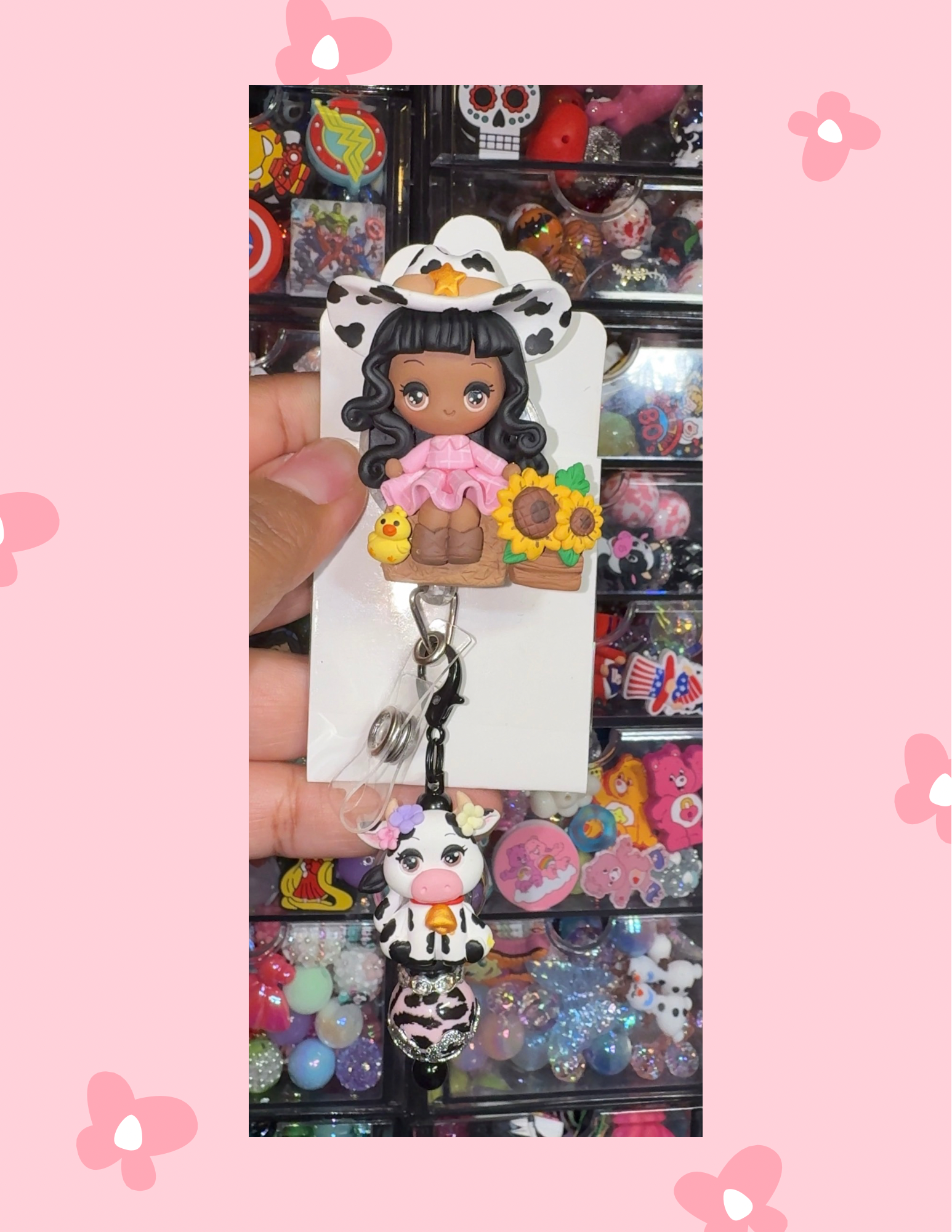 Z- Badge Babe: Sunflower Cowgirl