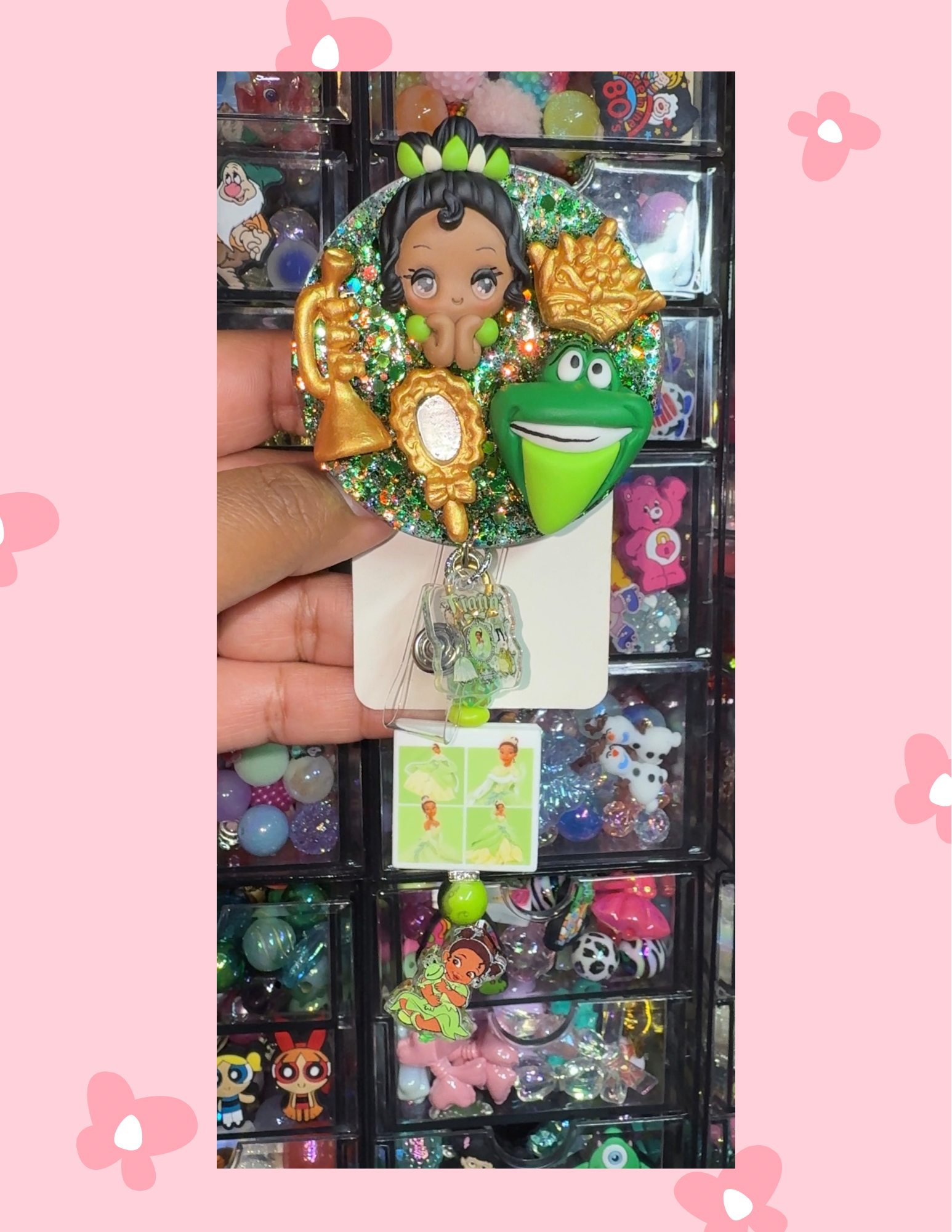 AB- Custom Badge: Frog Prince fairytale