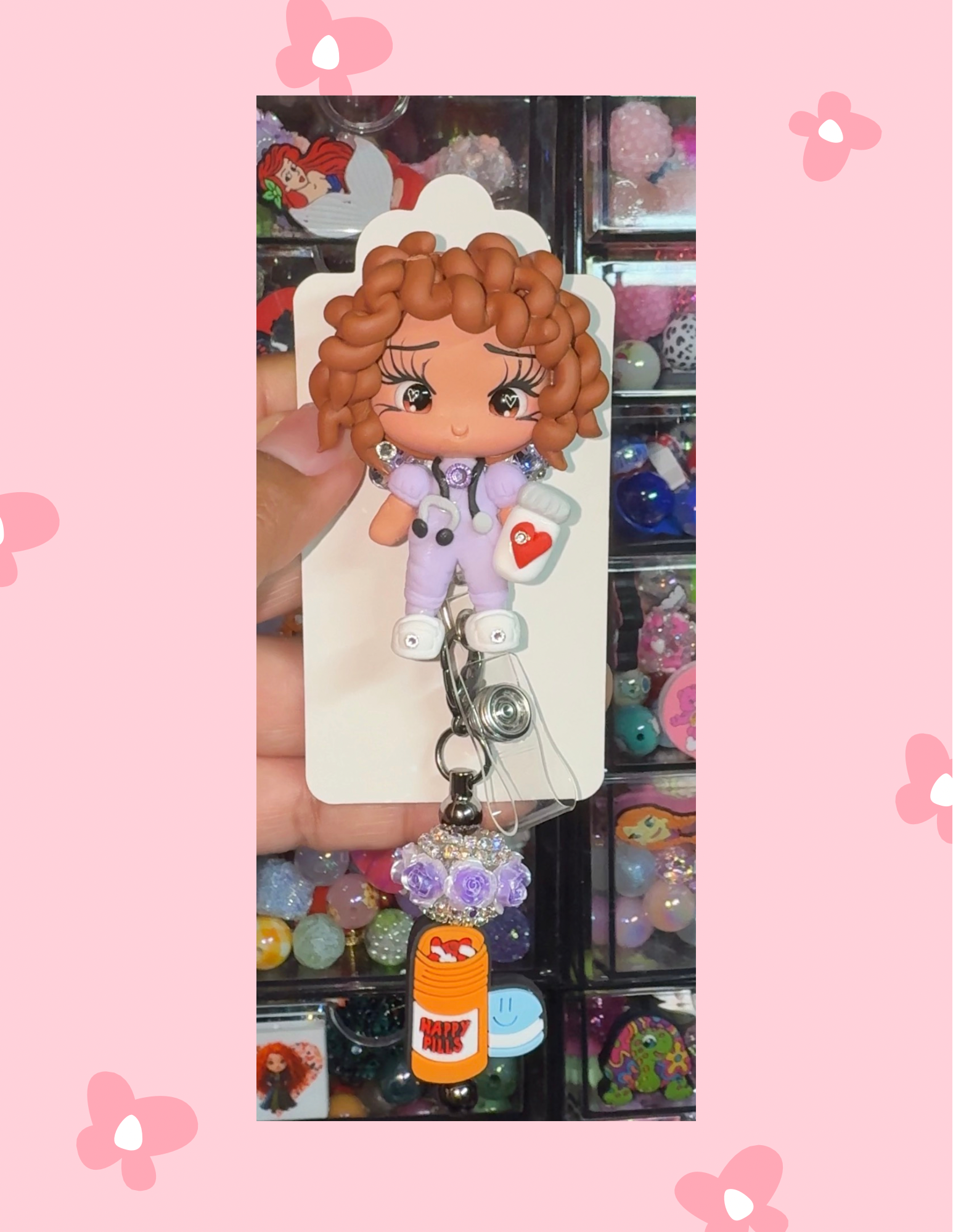 AB- Badge Babe: Happy pills Nurse