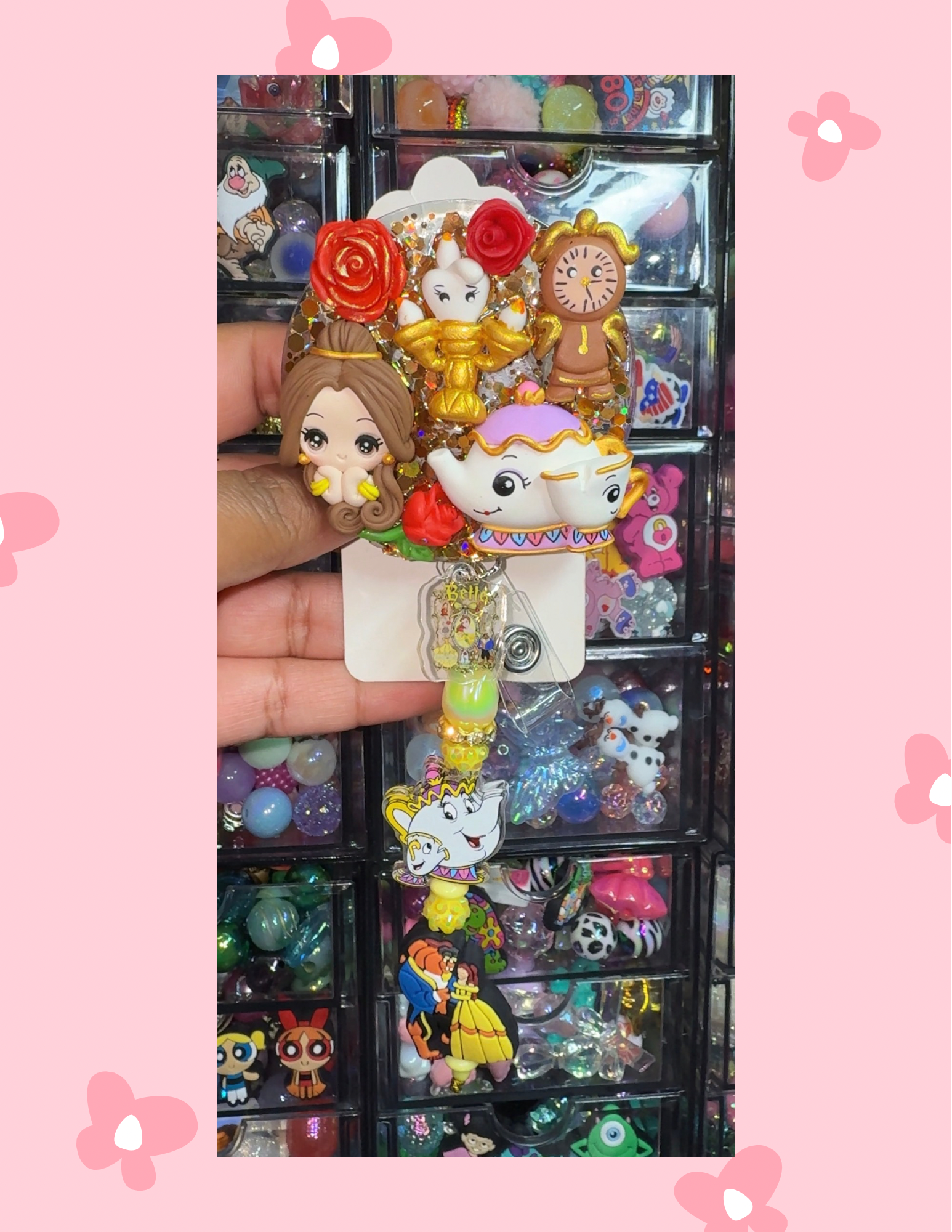 AB- Custom Badge: Enchanted Rose