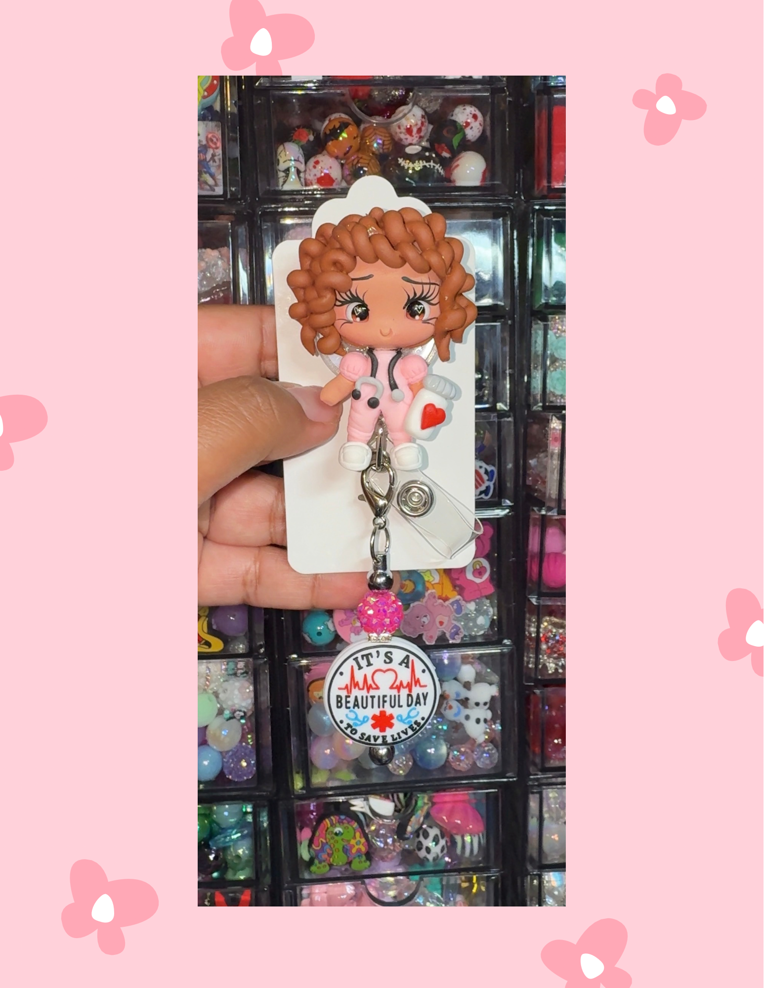 AB- Badge Babe: Curly Hair Mama