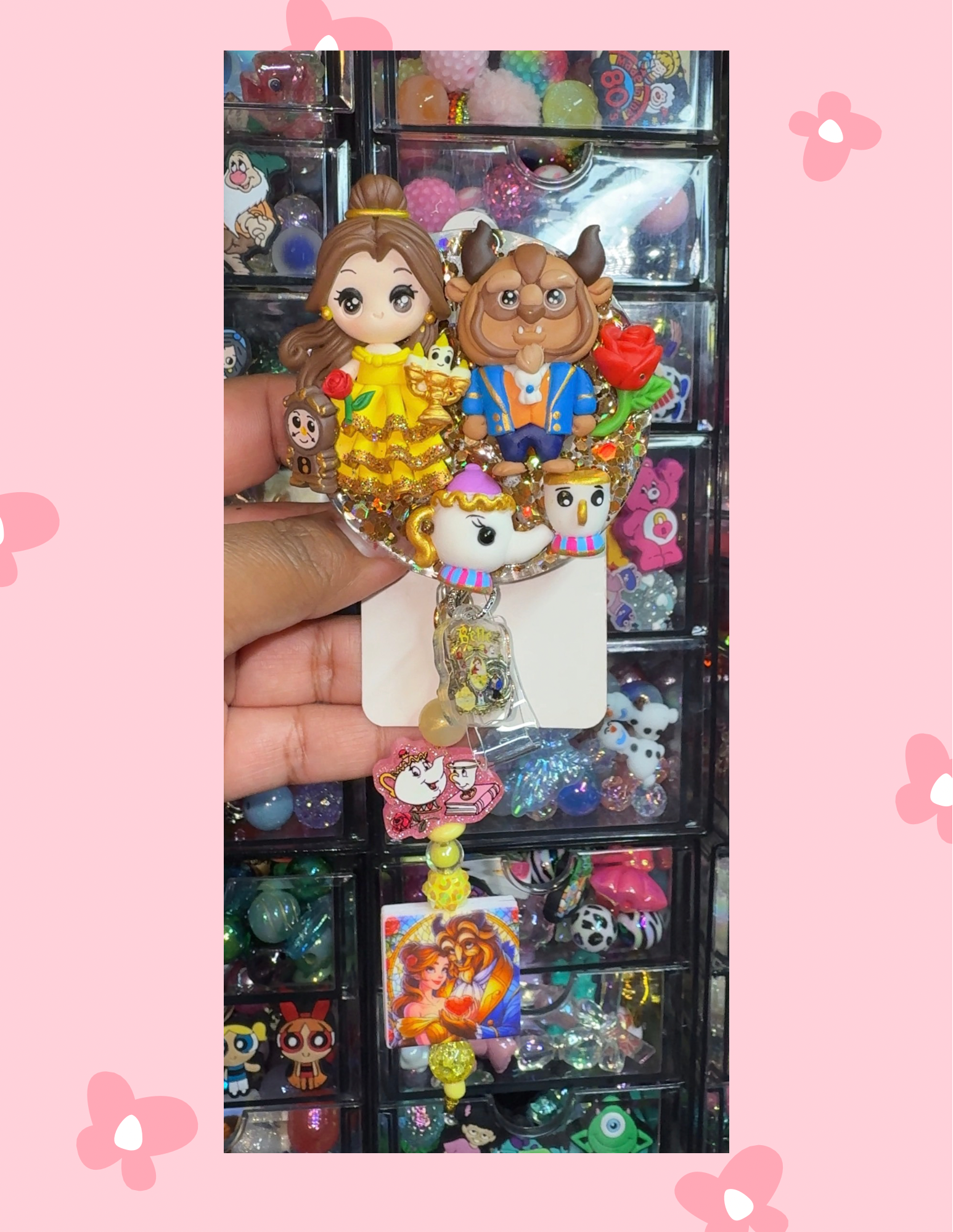 AB- Custom Badge: Beauty and Her Beast