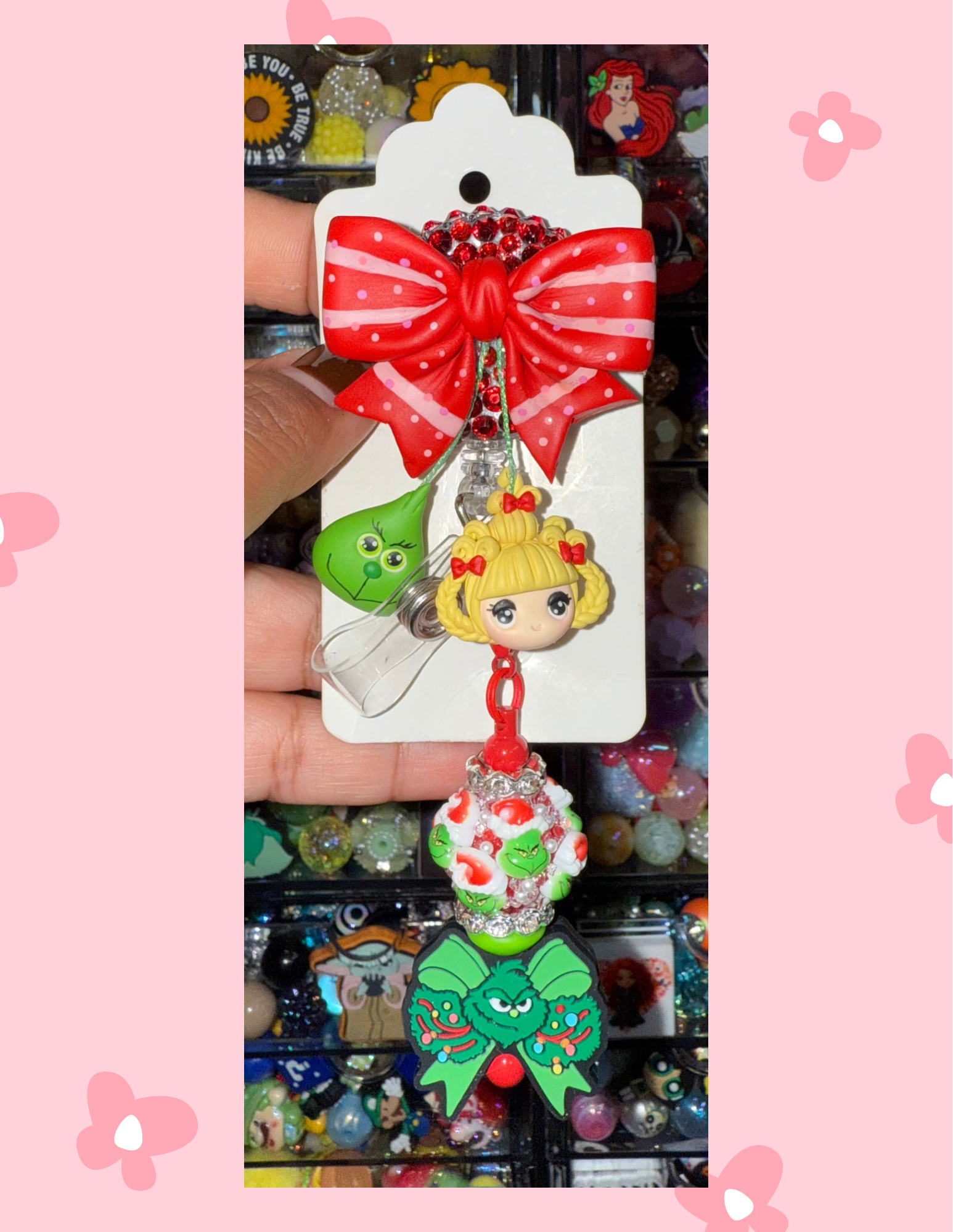 Z- Badge Babe: Sparkle Grinch