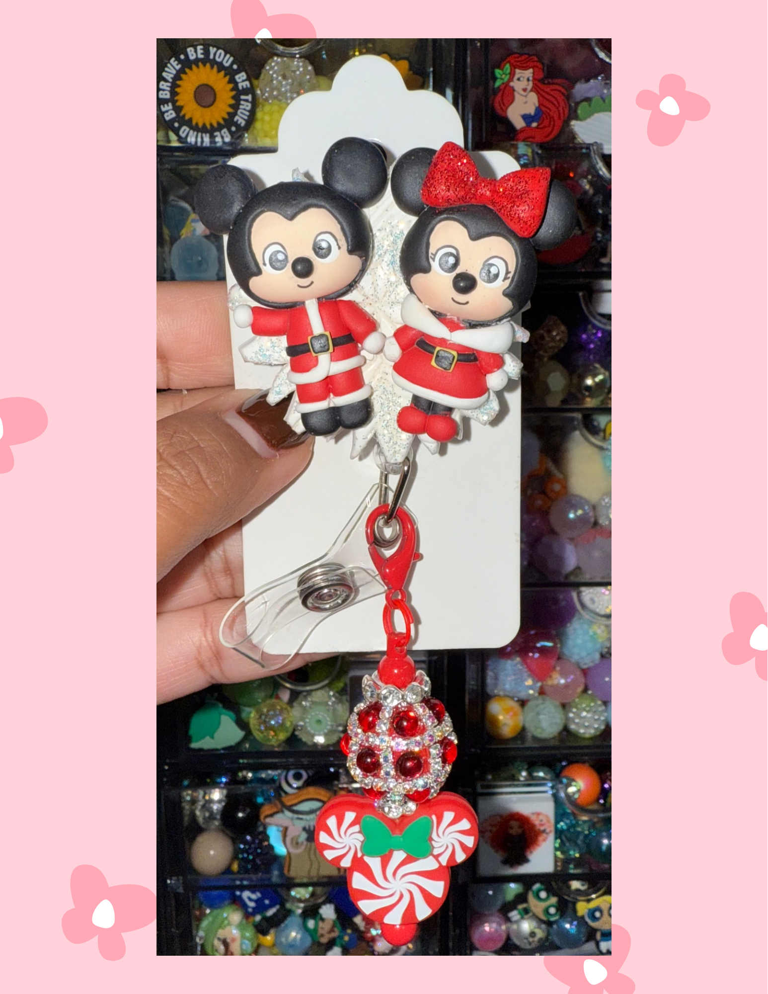 D- Badge Babe: Mr. & Mrs. Claus