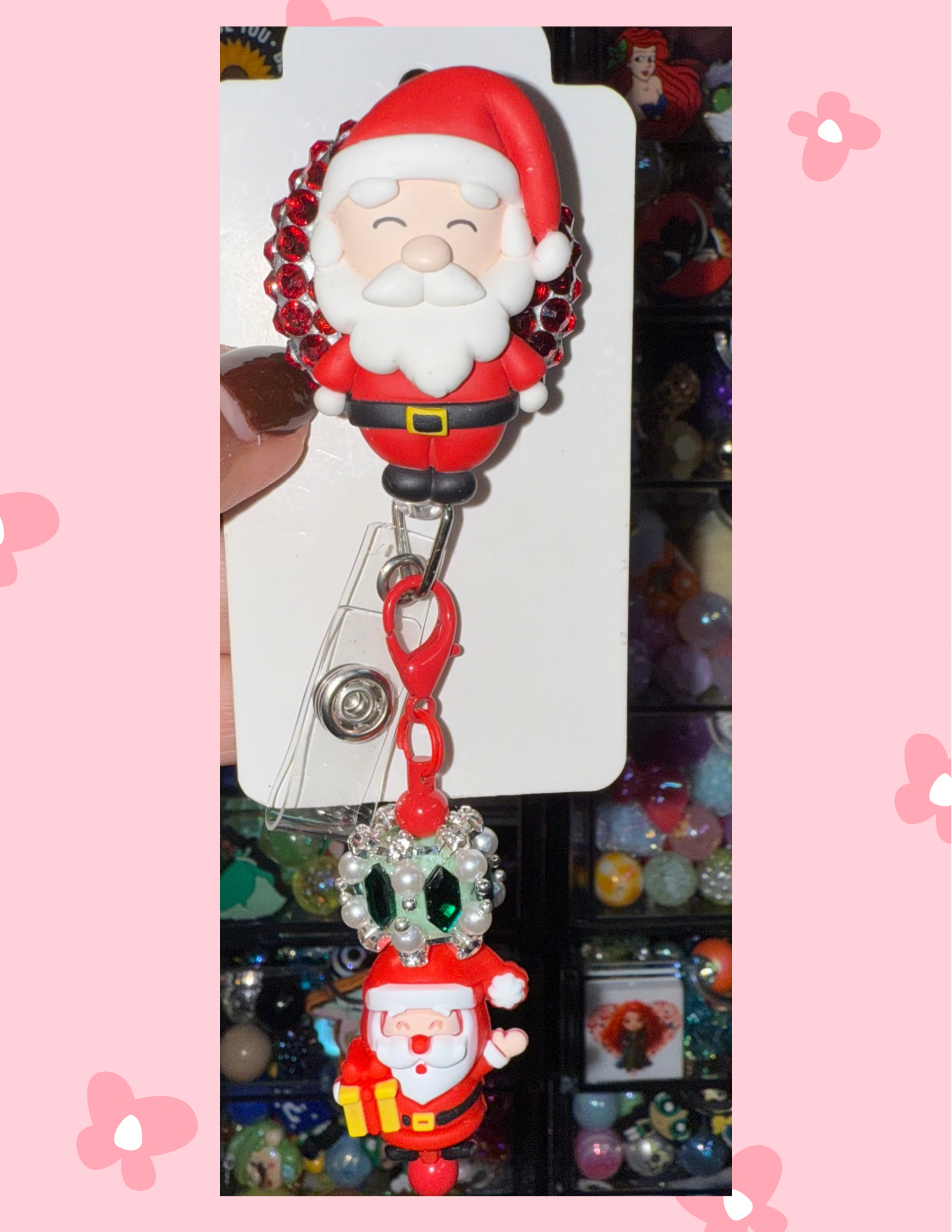D- Badge babe: HO HO HO Santa is here
