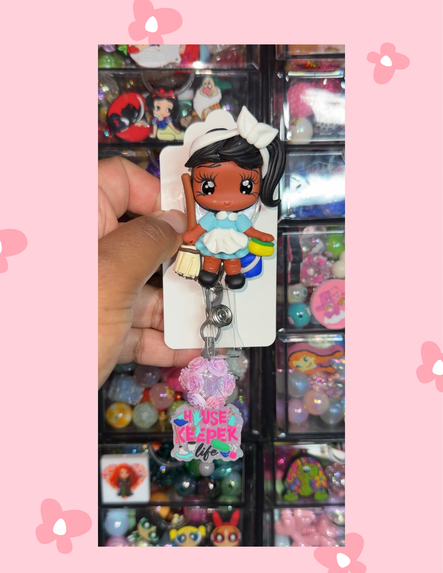 AB-Badge Babe: Maid to sparkles