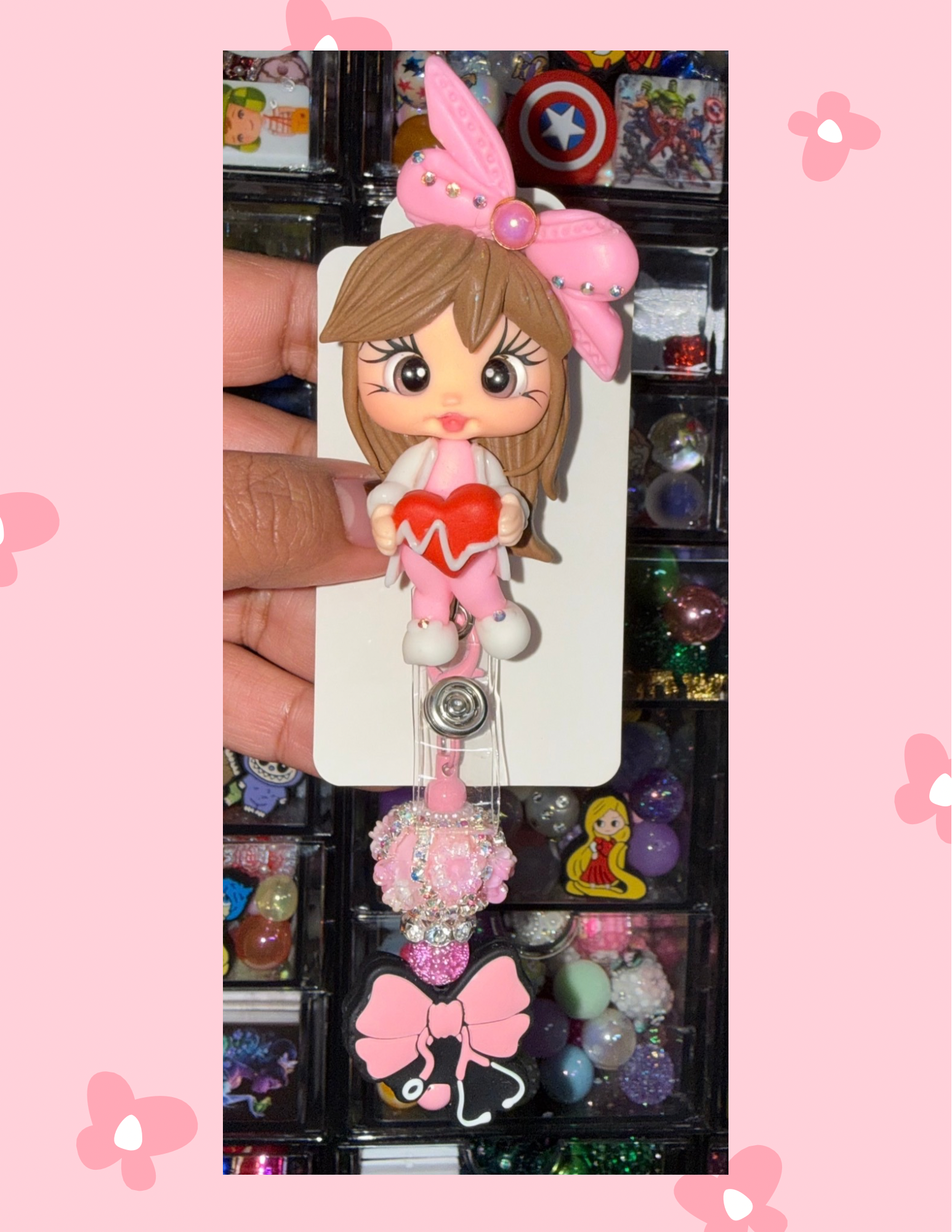 Z- Badge Babe: Pretty in Pink