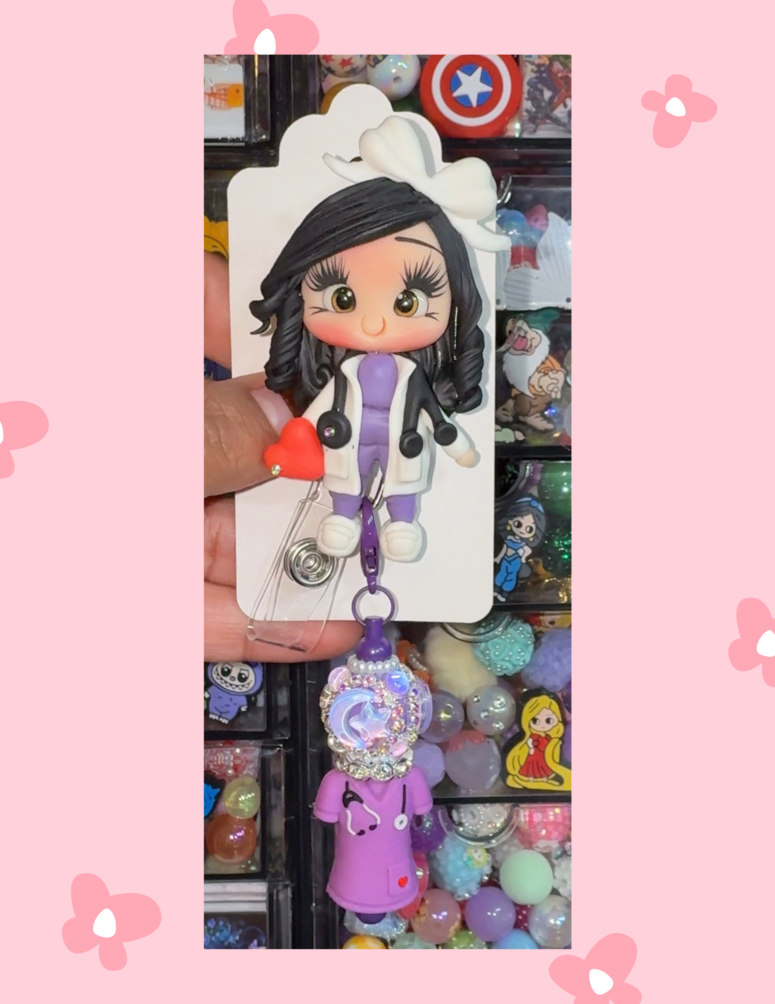 Z- Badge Babe: Lavender Nurse