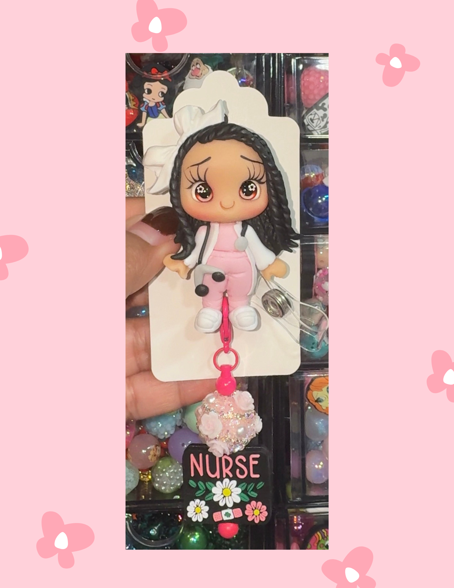 Z- Badge Babe: Code Pink