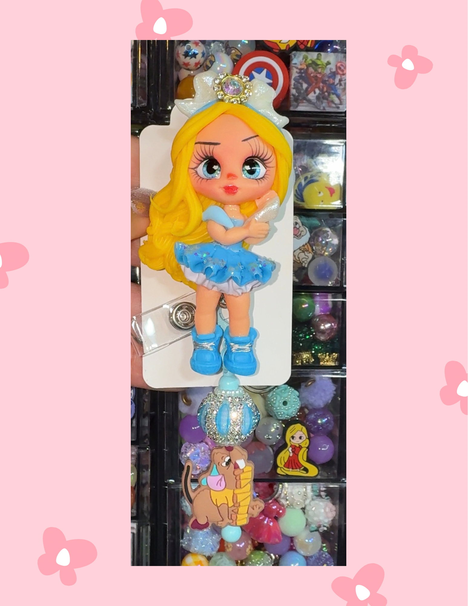 Z- Badge Babe: Glass slipper Princess