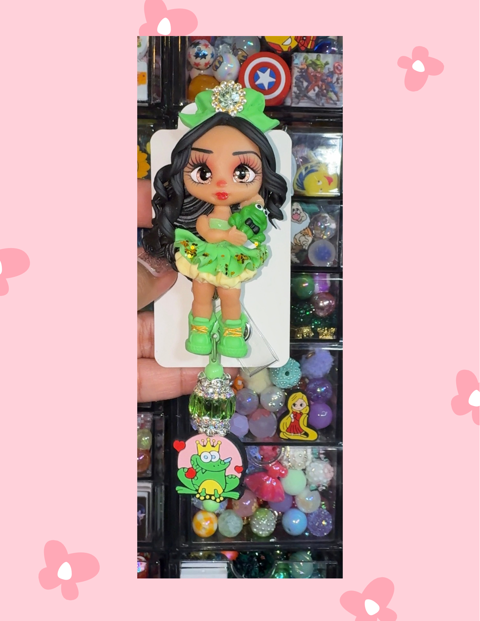 Z- Badge Babe: Lily Pad Princess