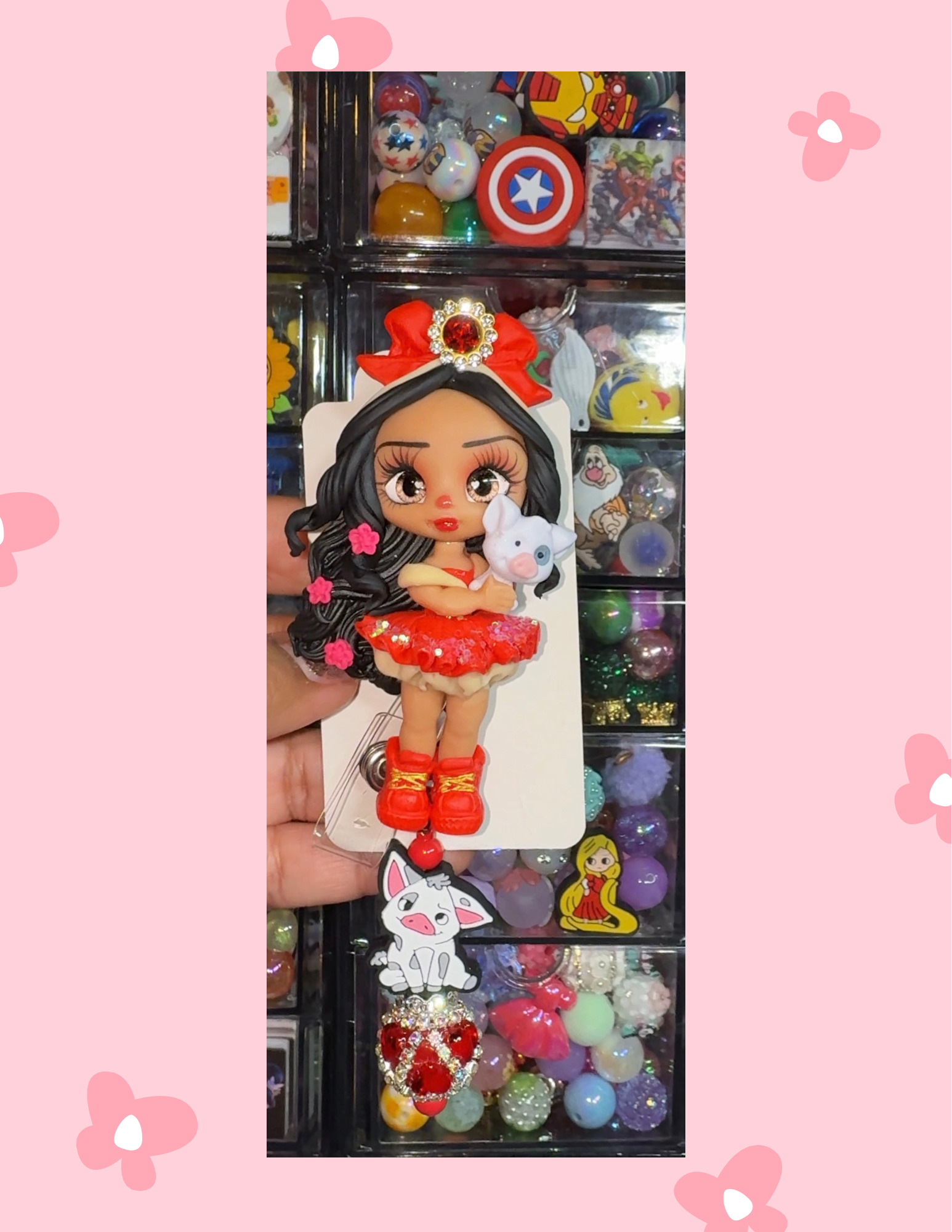 Z- Badge Babe: Ocean heart Moana