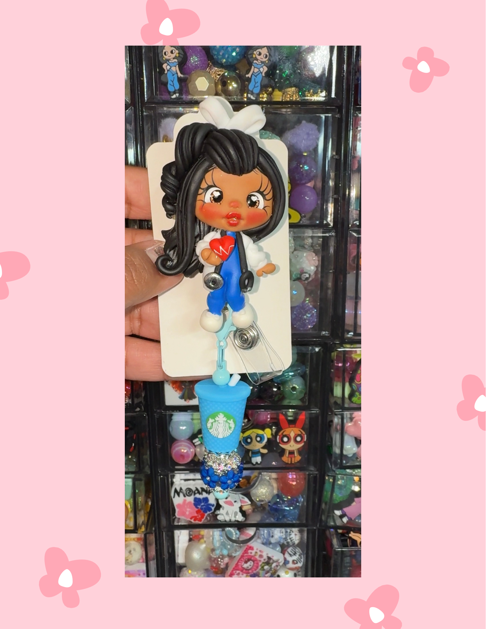 Z- Badge Babe: Sapphire Scrubs