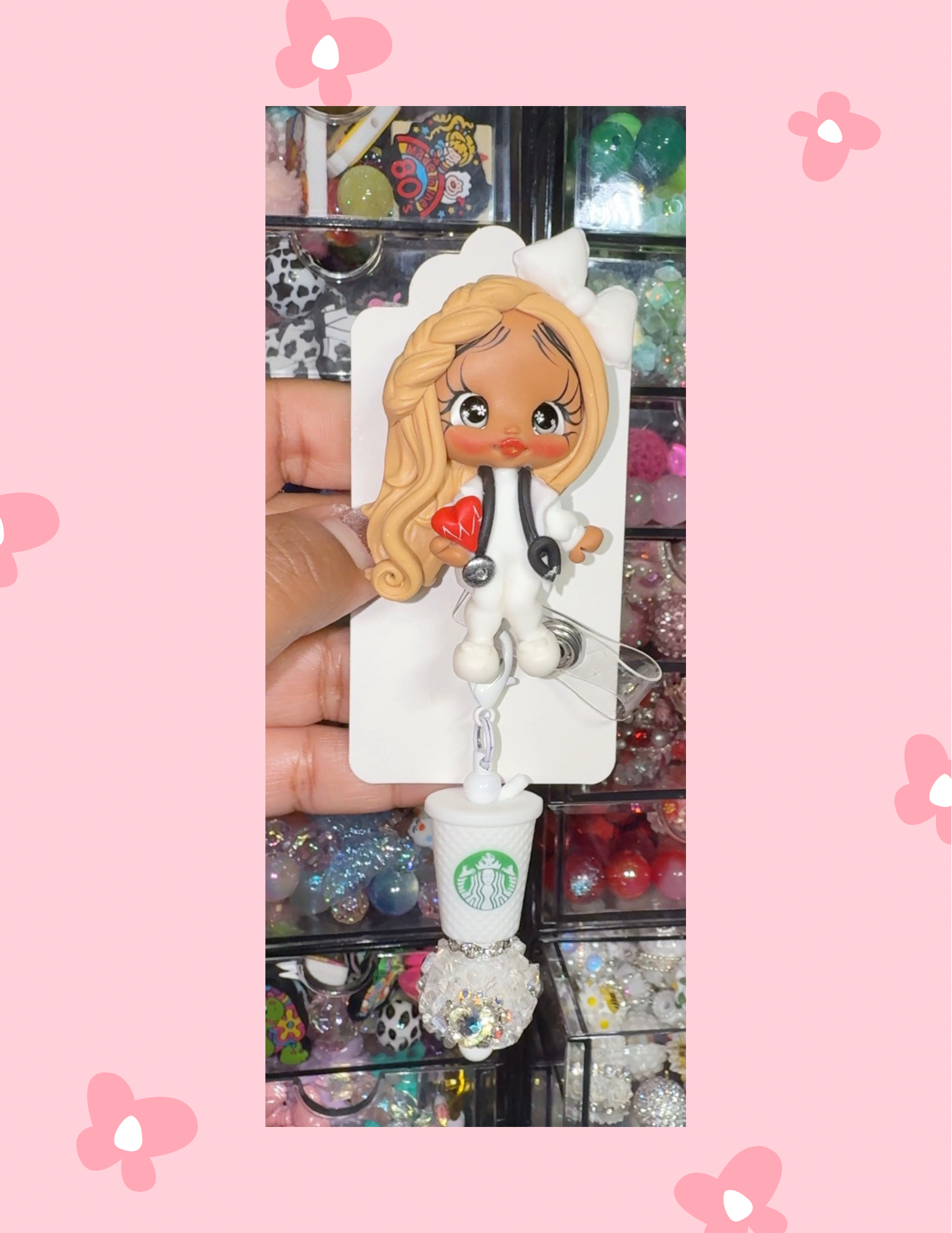 Z- Badge Babe: Caffeinated Care Babe