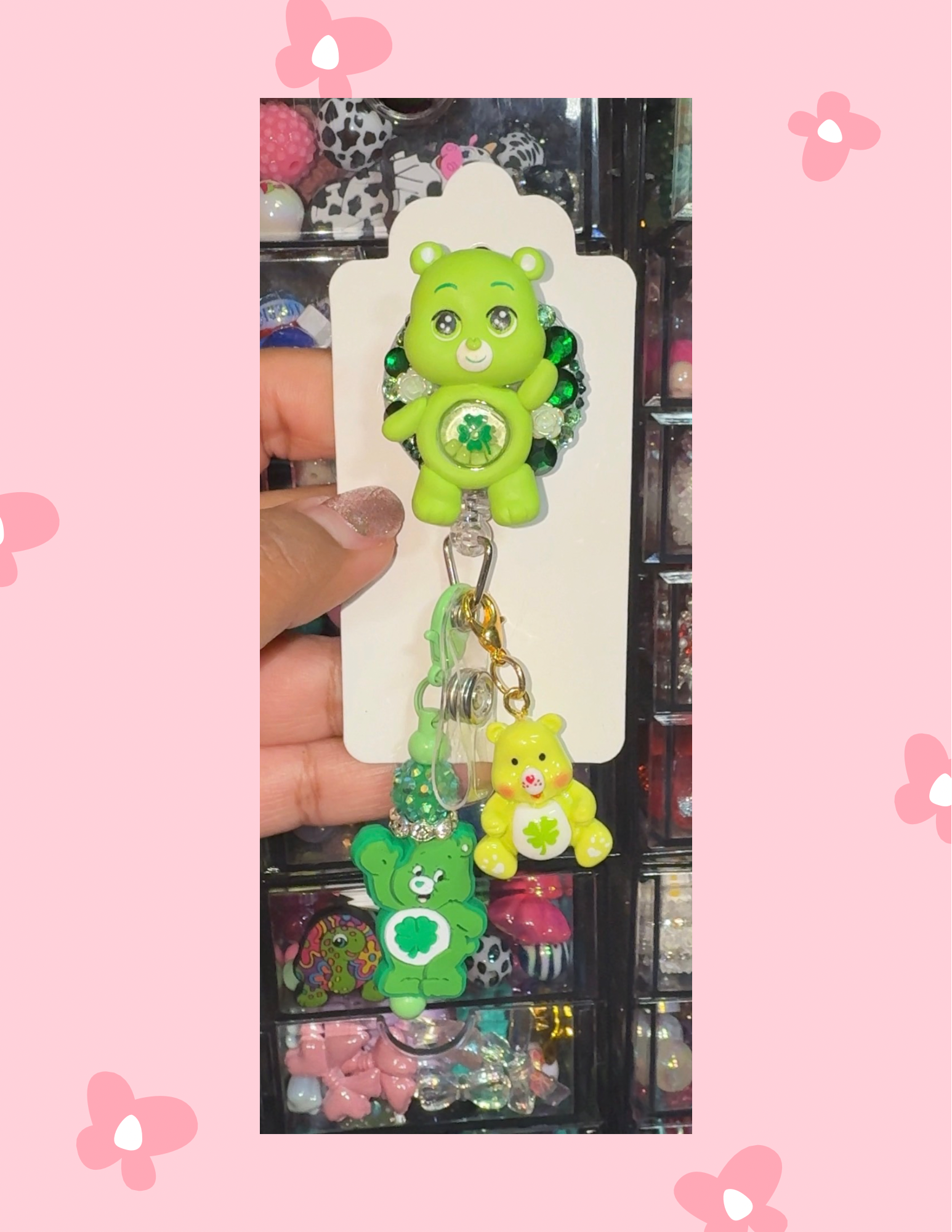Z- Badge Babe: Lucky charm bear