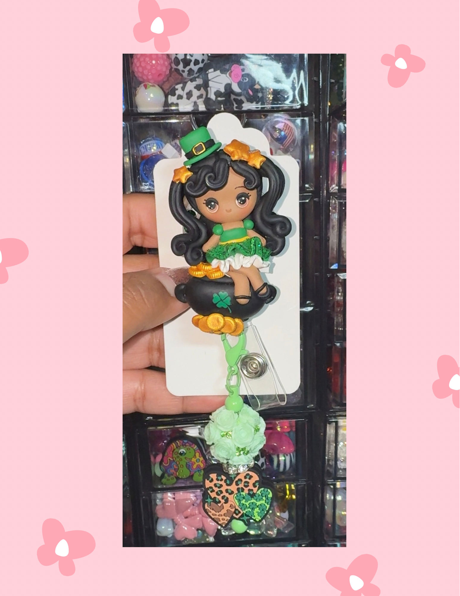 C- Badge Babe: Lucky Gold Queen