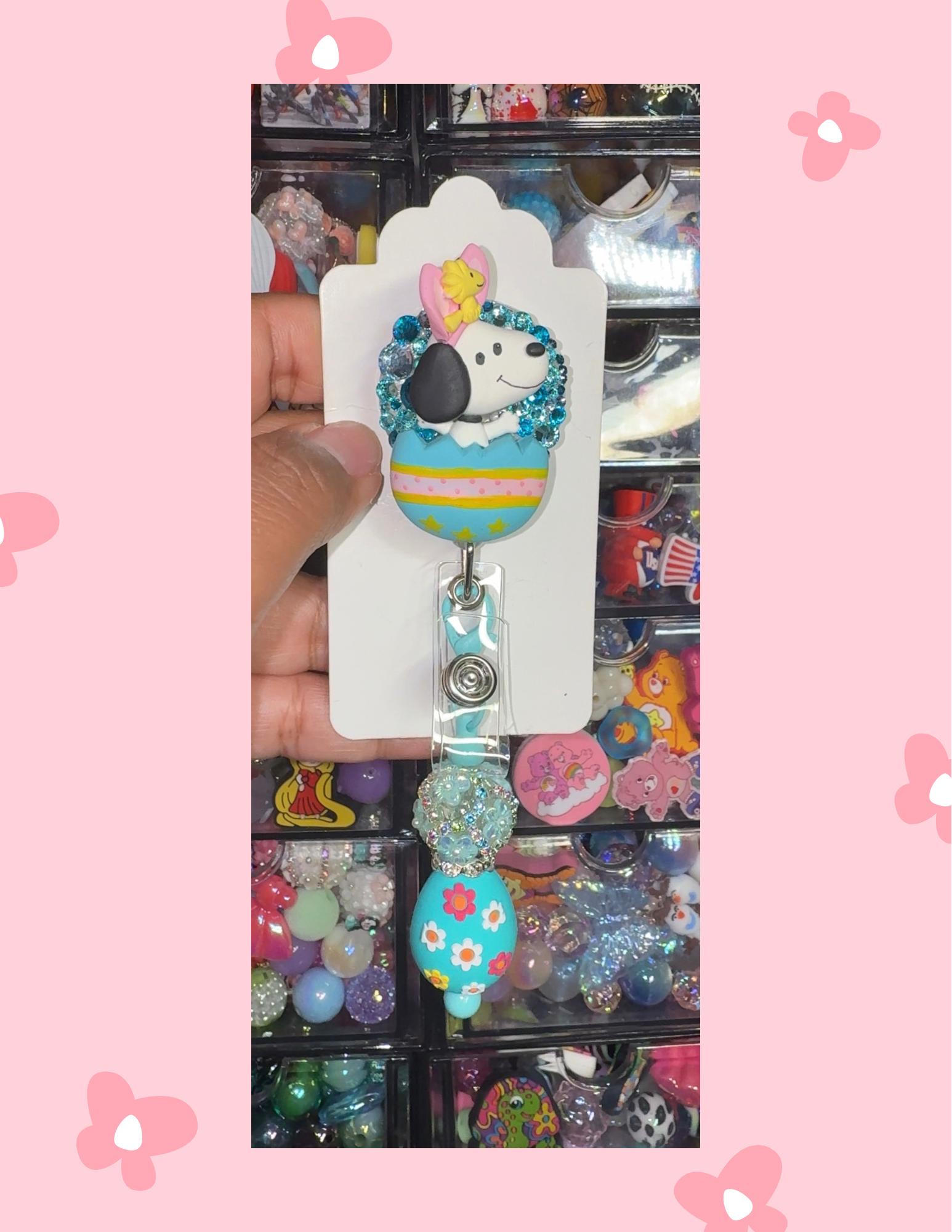 Z- Badge Babe: Snoopy Easter