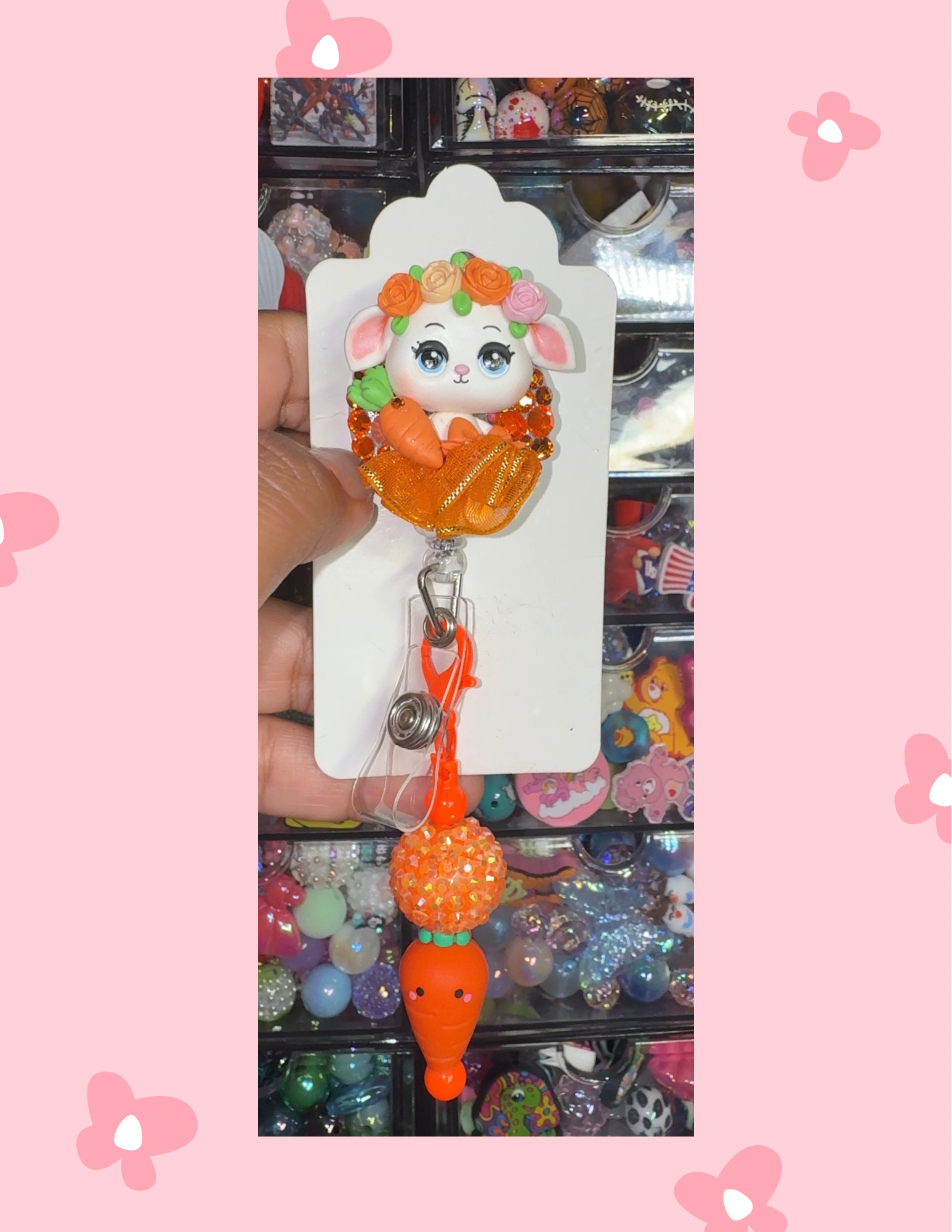 D- Badge Babe: Sweet Carrot