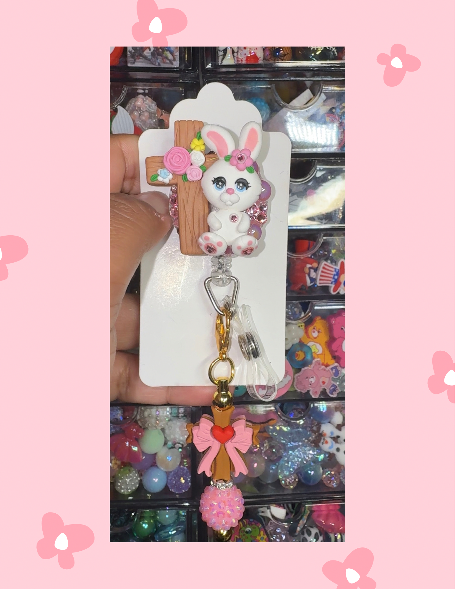 D- Badge Babe: Faithful Bunny