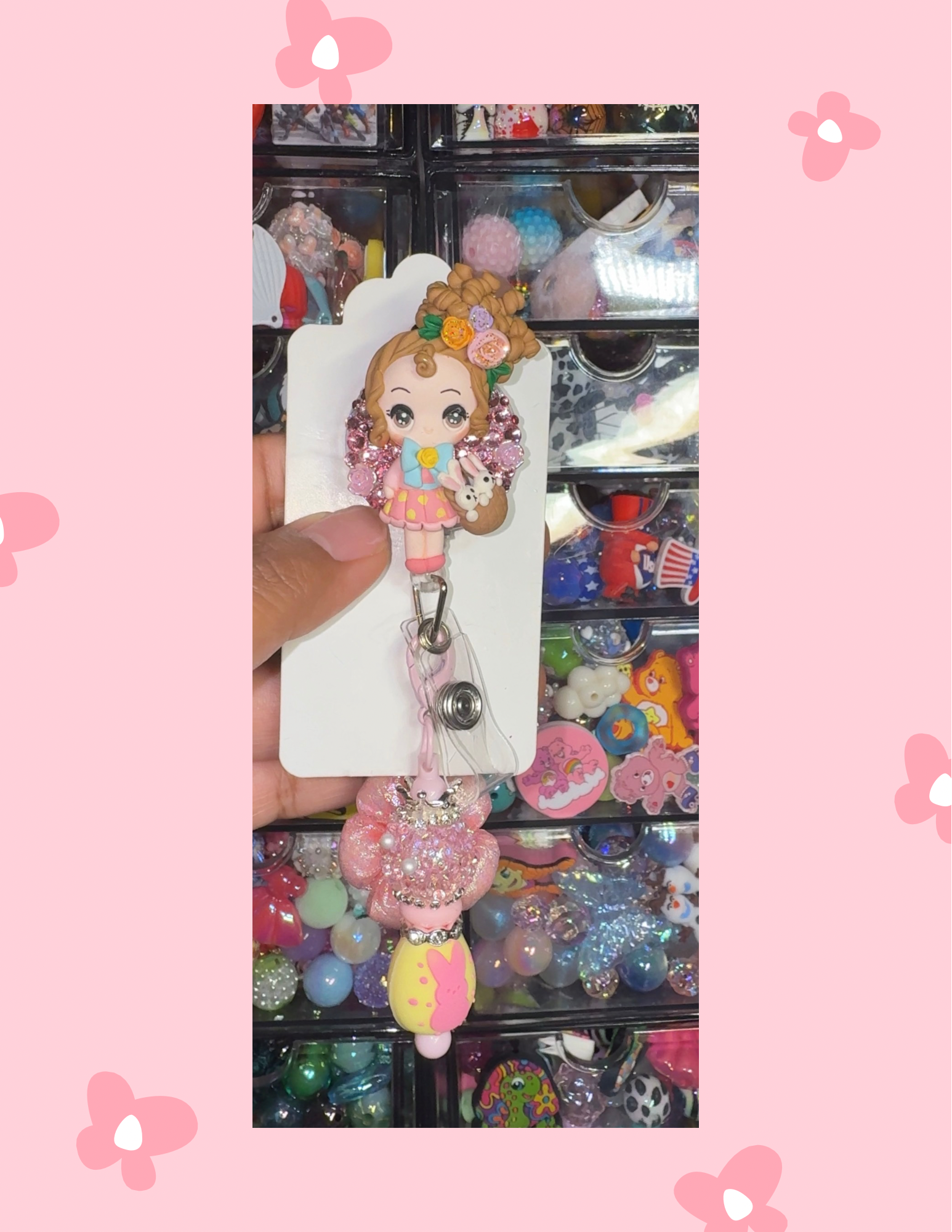 D- Badge Babe: Bunnie Cutie
