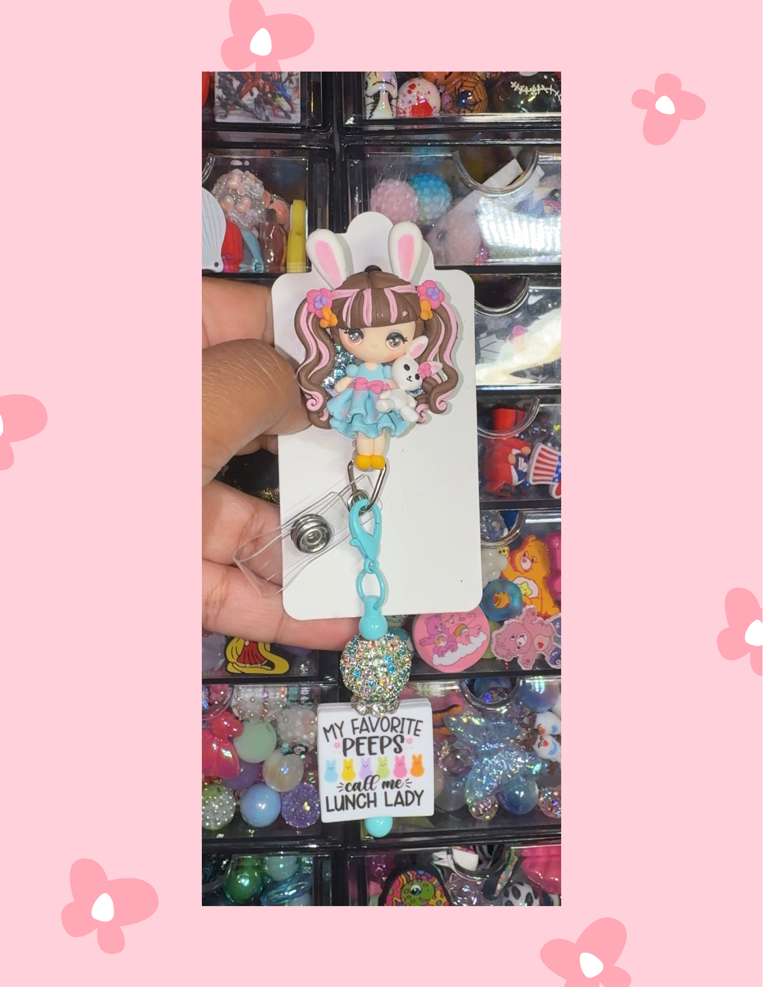 D- Badge Babe: Peeps Squad