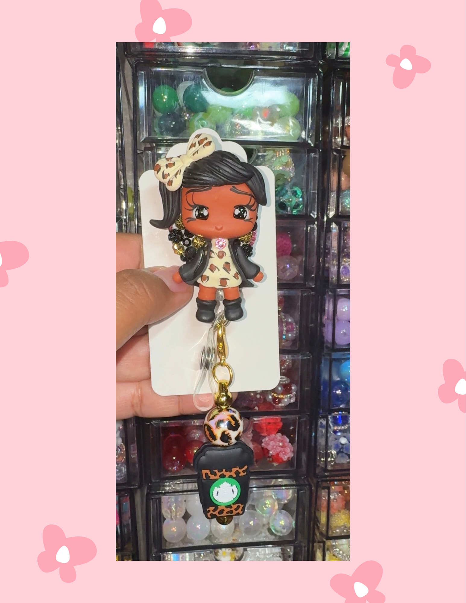 AB- Badge Babe: Leopard Babe