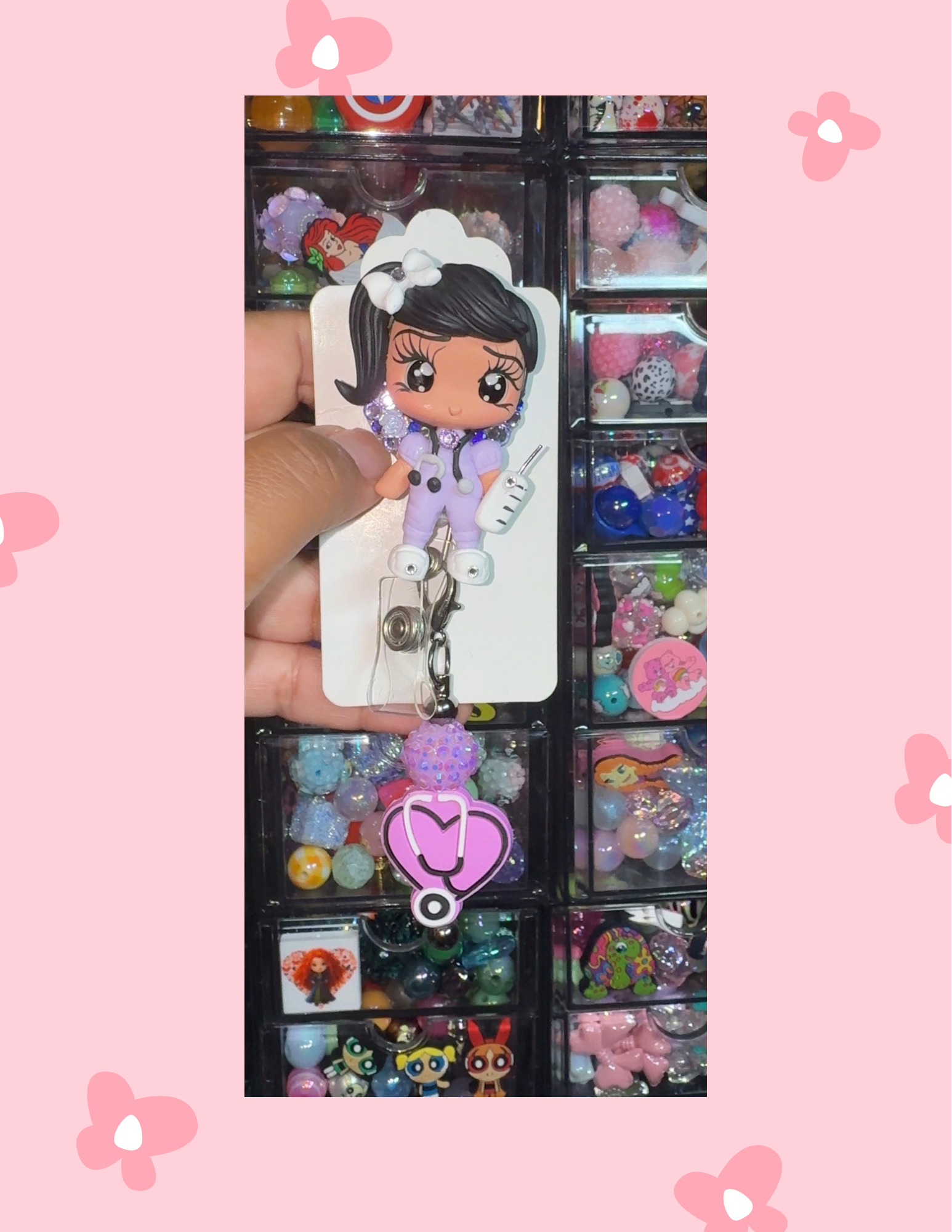 AB- Badge Babe: Lavender Vibes