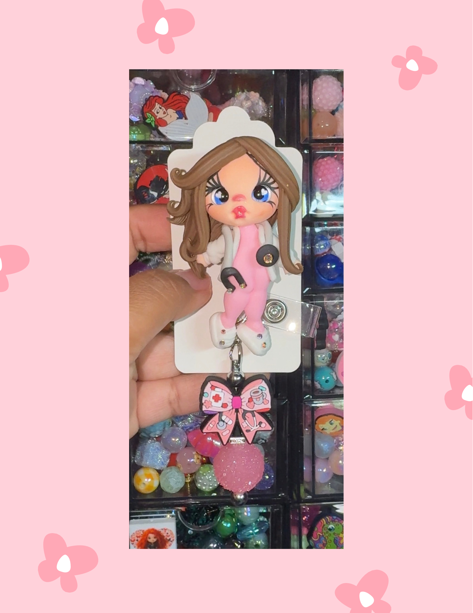 Z- Badge Babe: Pink Care