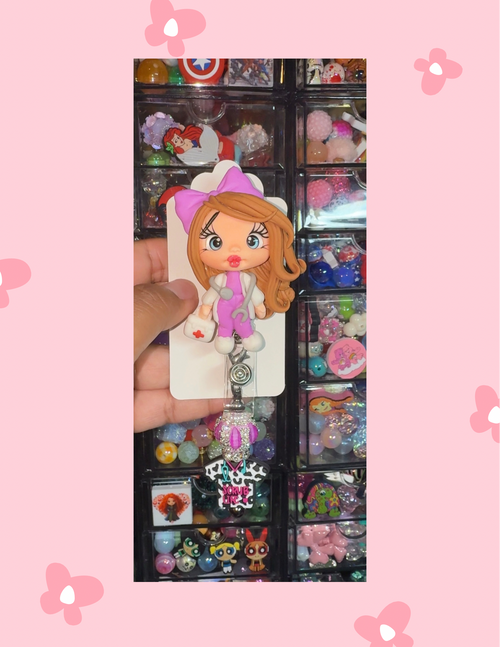 AB- Badge Babe: Bow Babe