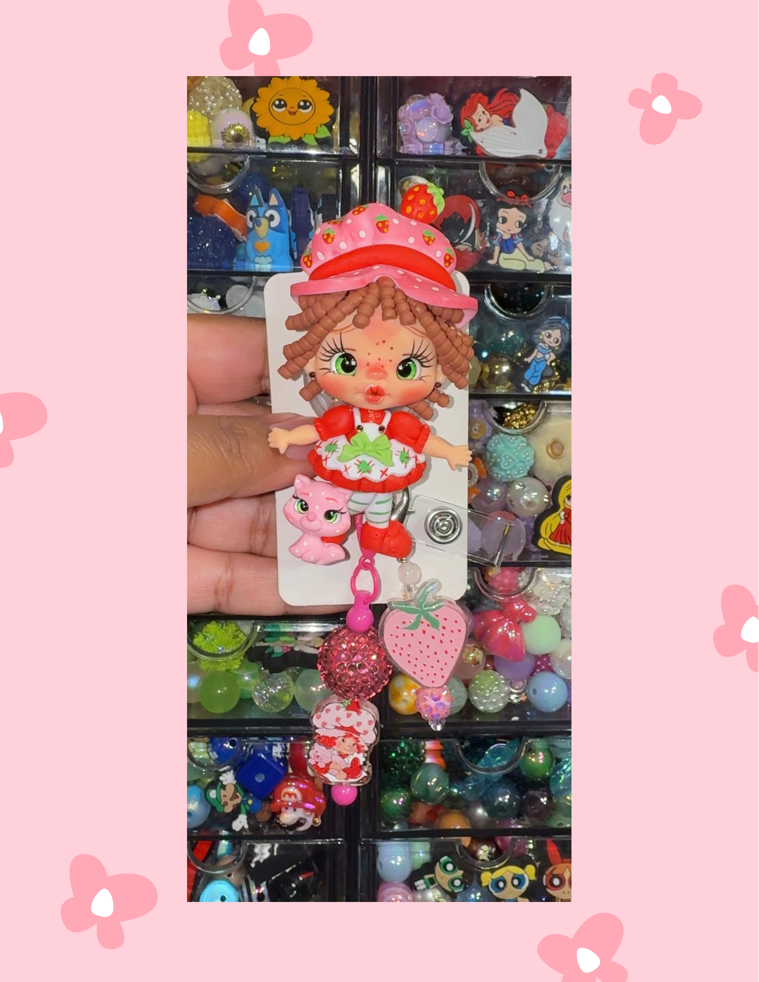 B- Badge babe: Sweet Fresita