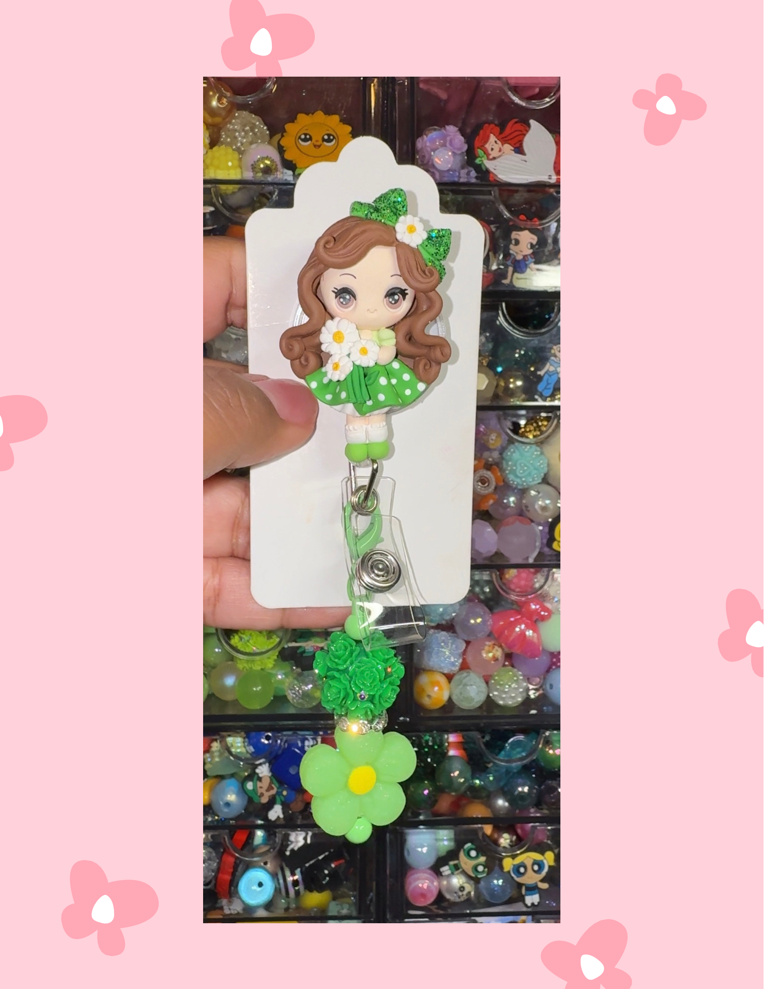 B- Badge Babe: Spring Luck
