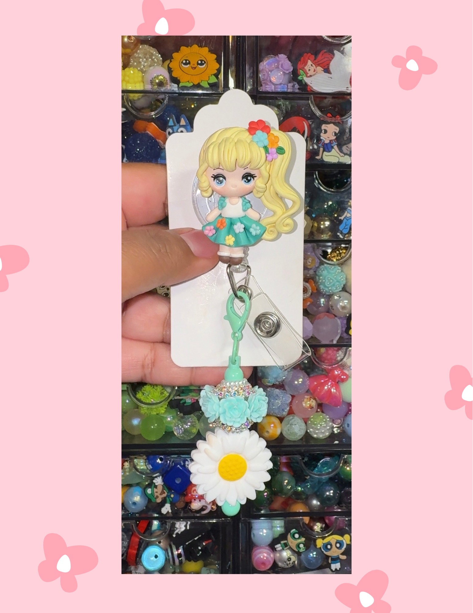 B- Badge Babe: Sunshine Daisy