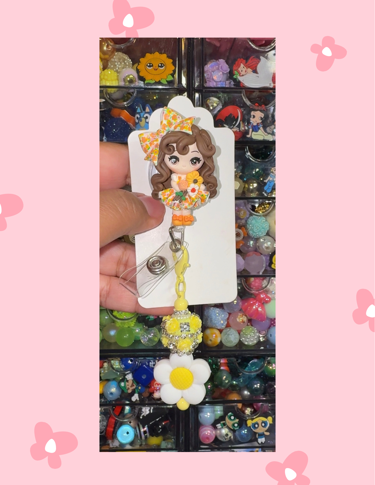 B- Badge Babe: Petal Party