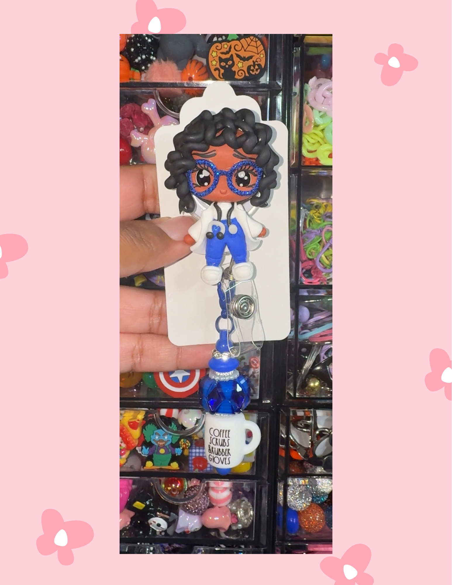 AB-Badge Babe: Care in Blue Doll