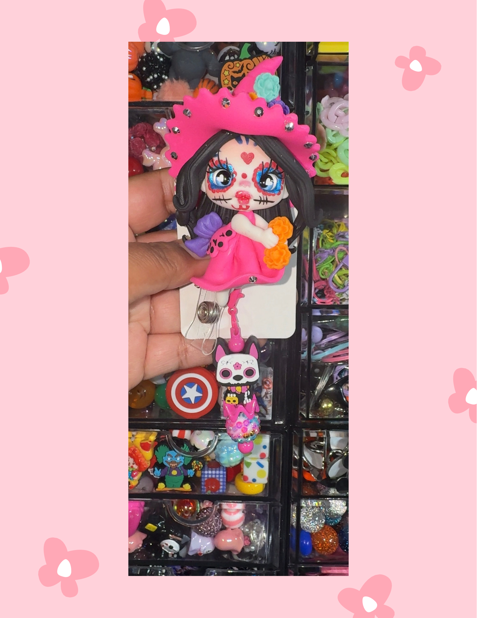 AB-Badge Babe: Sugar Skull