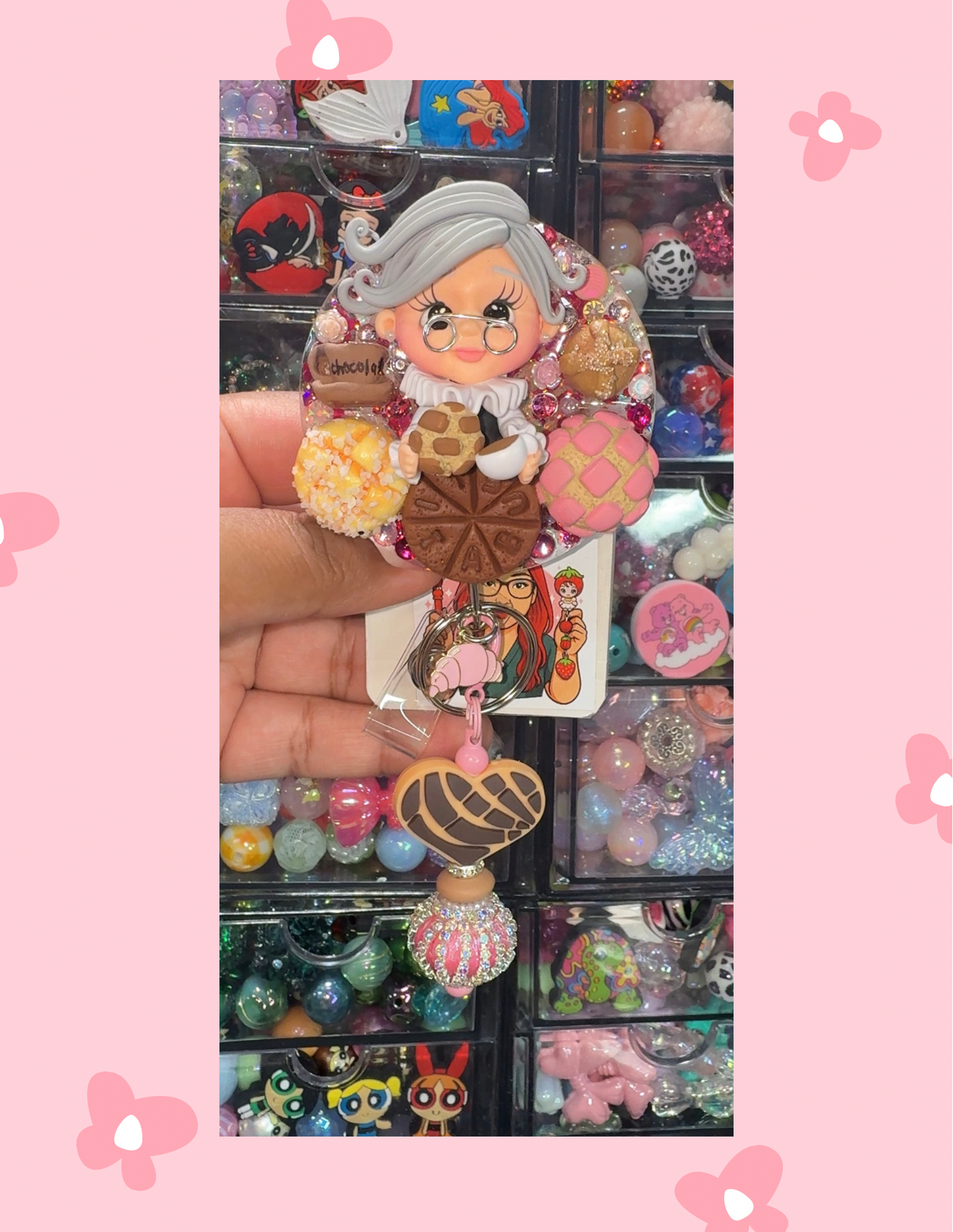 B- Badge Babe: Abuelita Choco