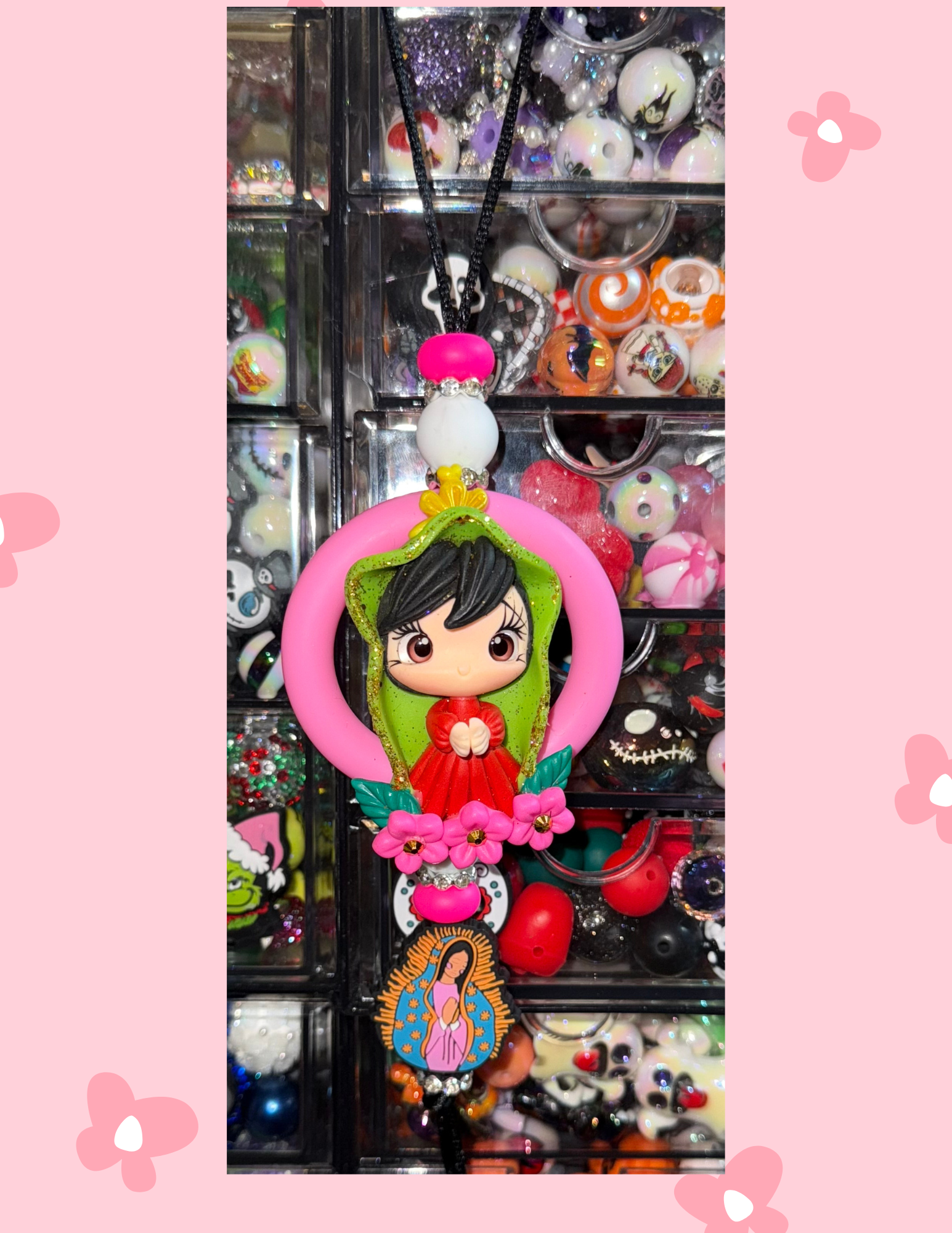 Z- Blessed Babe CAR Hanger: Mini Virgencita