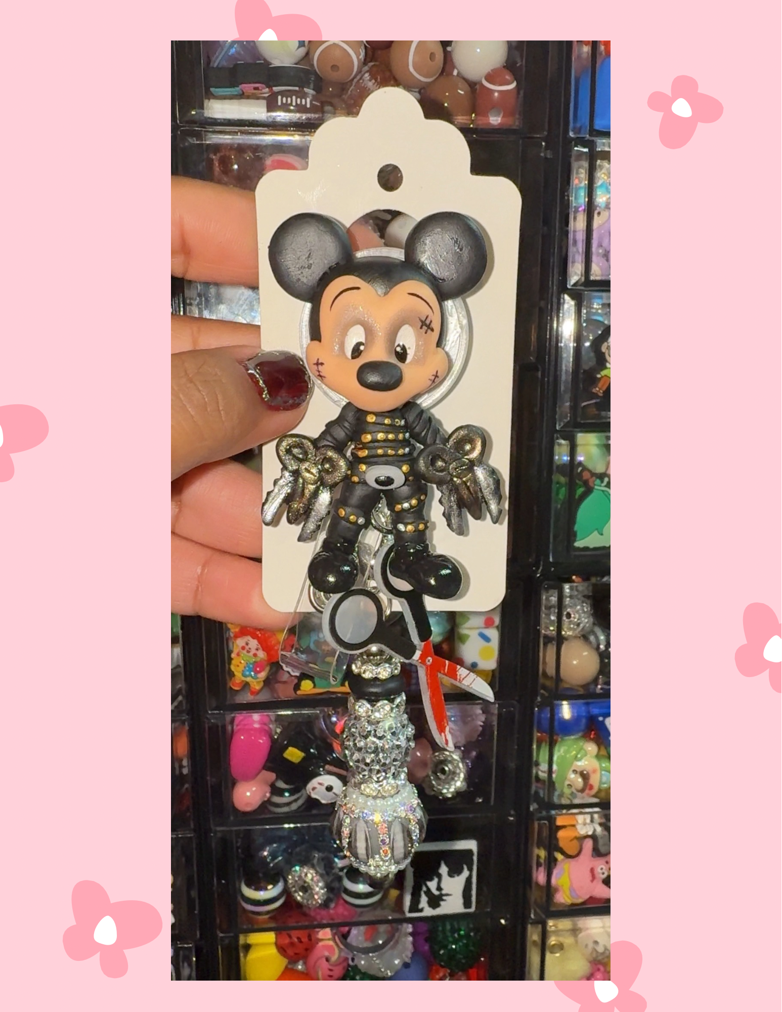 Z- Badge babe: Edward Scissorhands