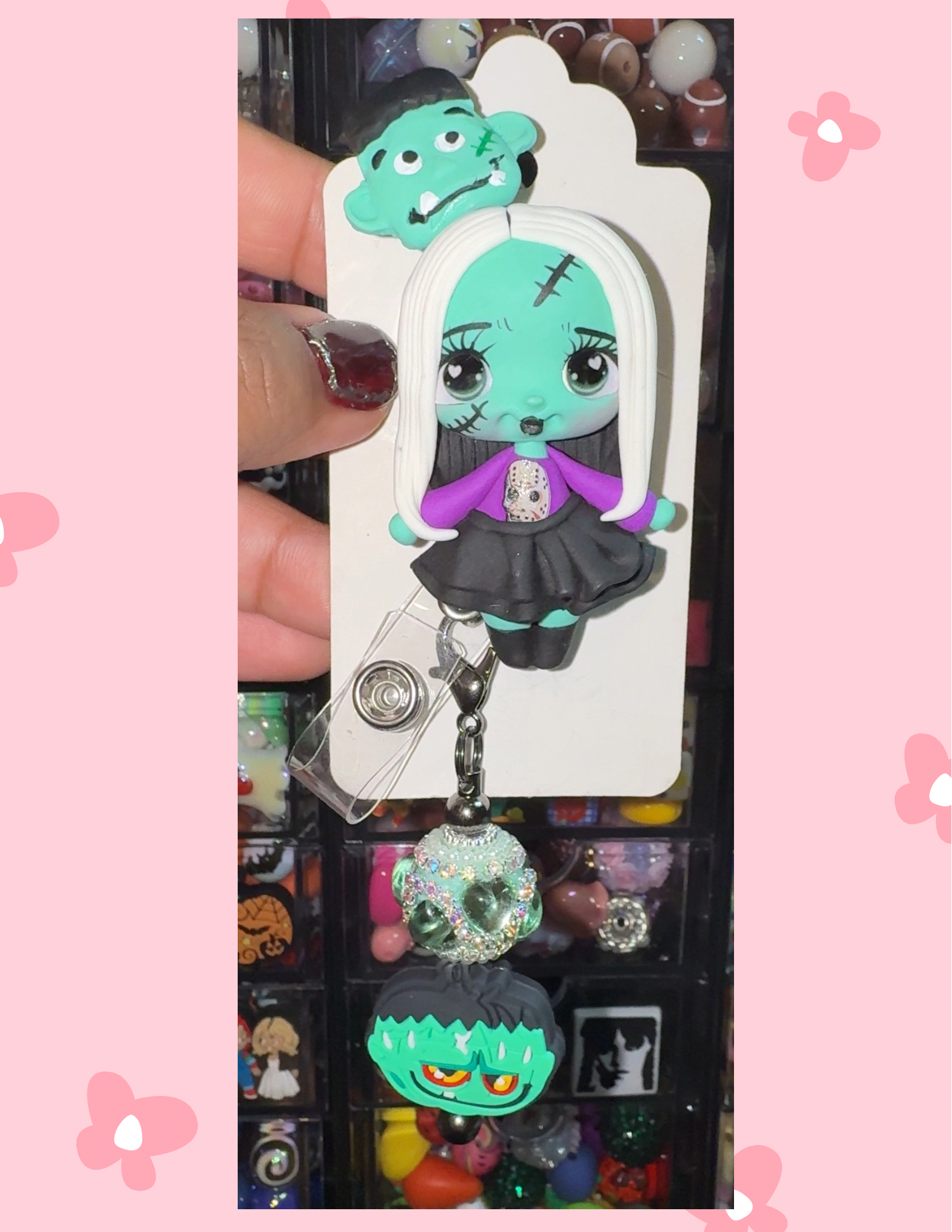 Z-Badge babe: Frankenstine girly