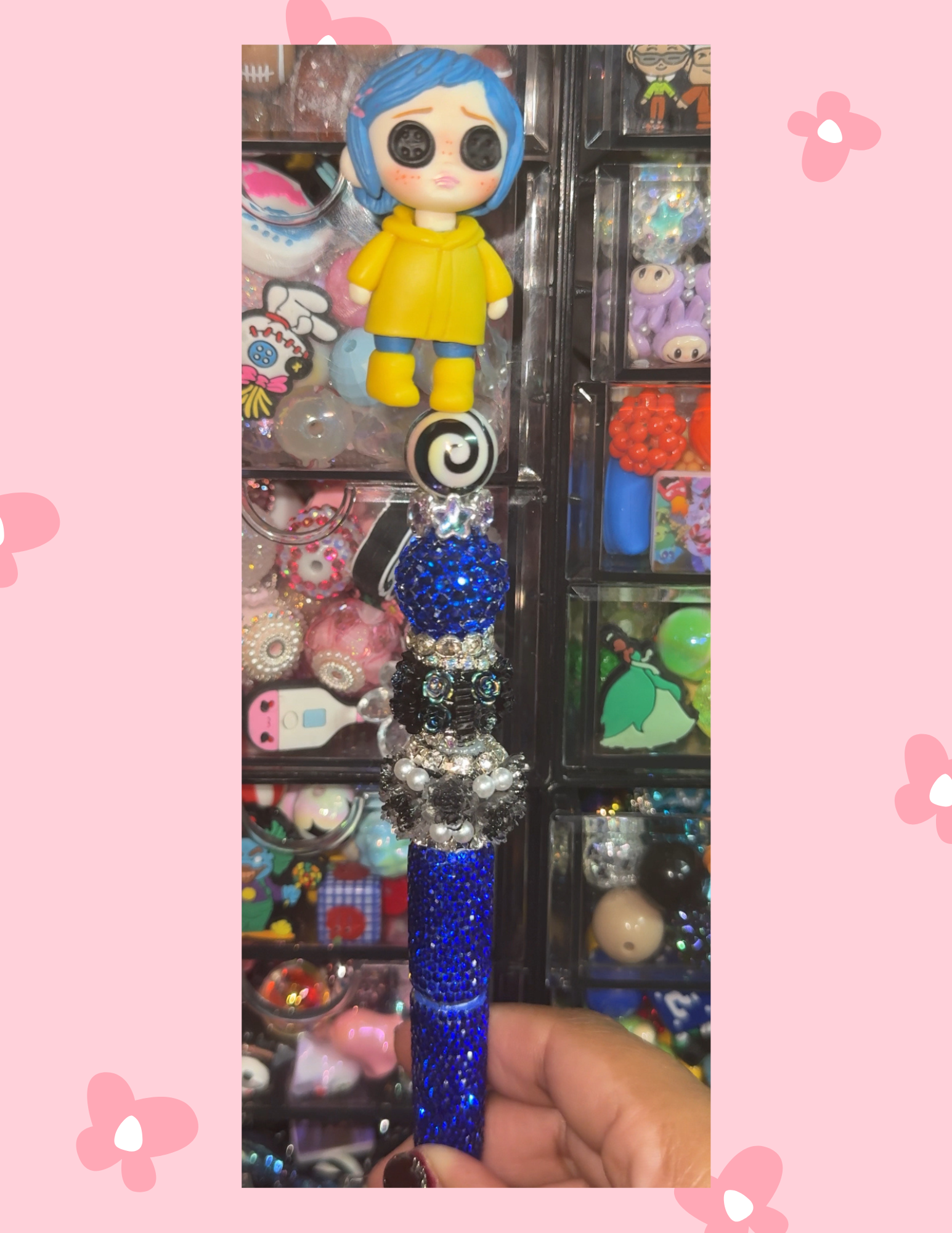 B: Fancy doll pens