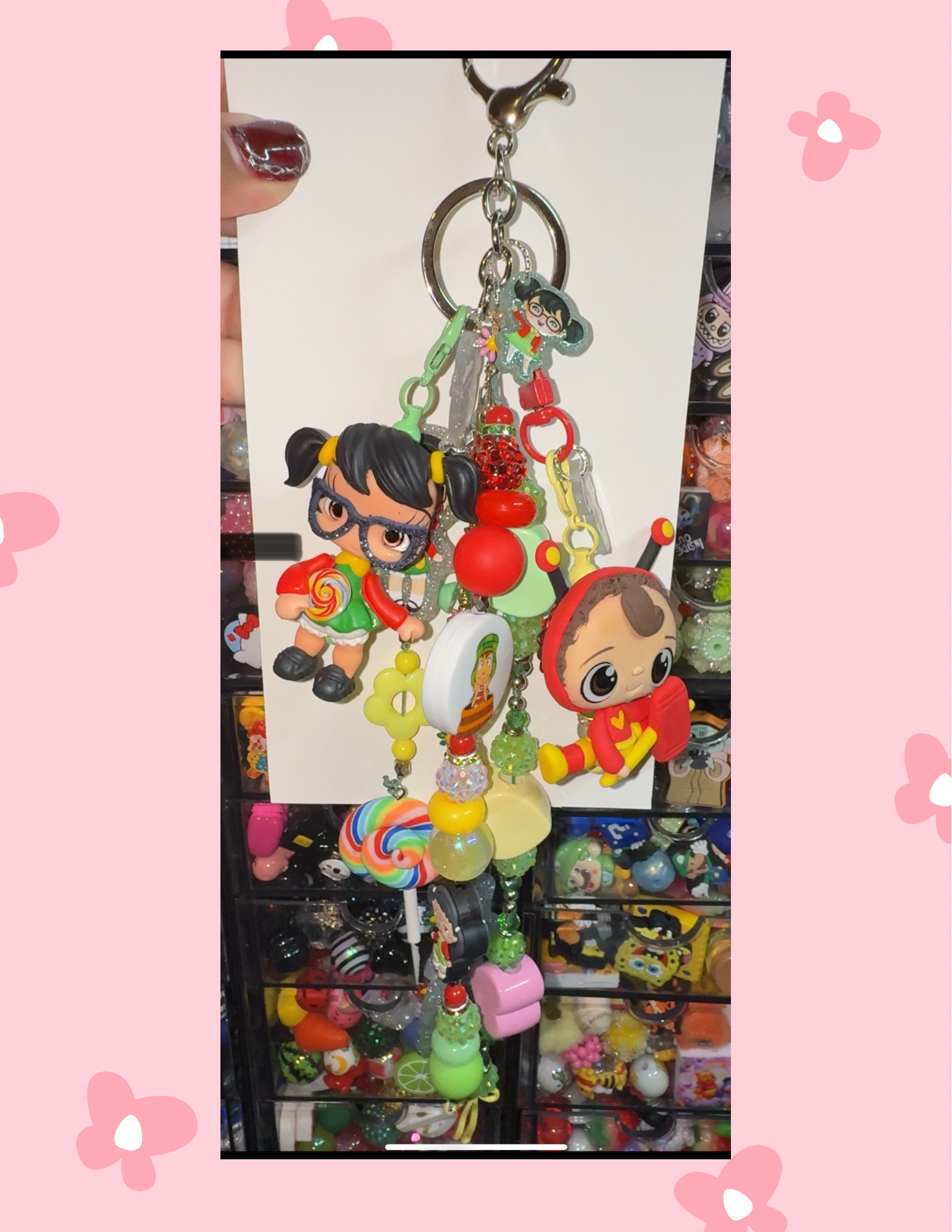 Z: Charm away: Bag charm/keychain