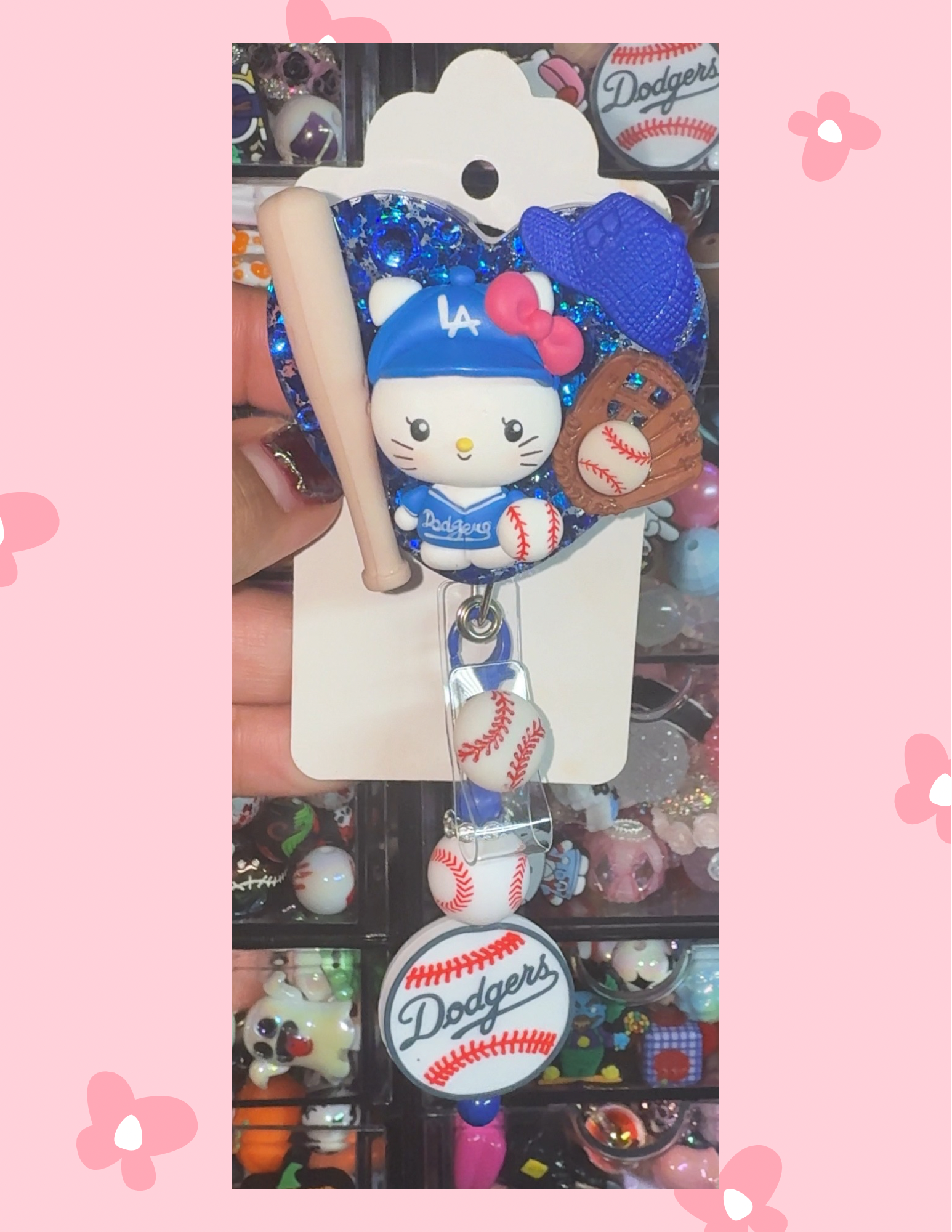 Z- Badge Babe- Dodgers!