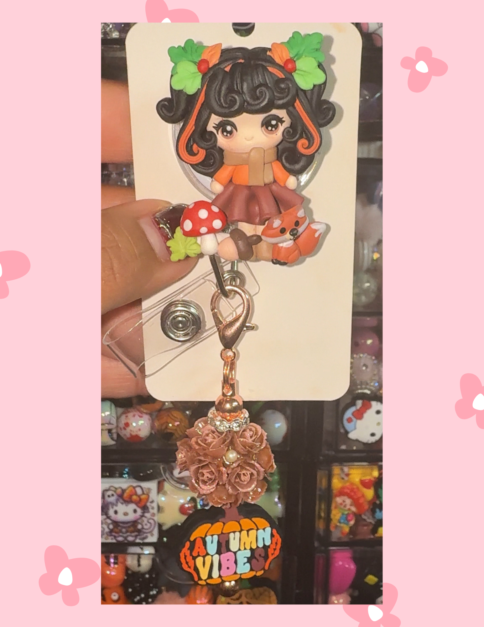 D- Badge Babe: Grateful glam