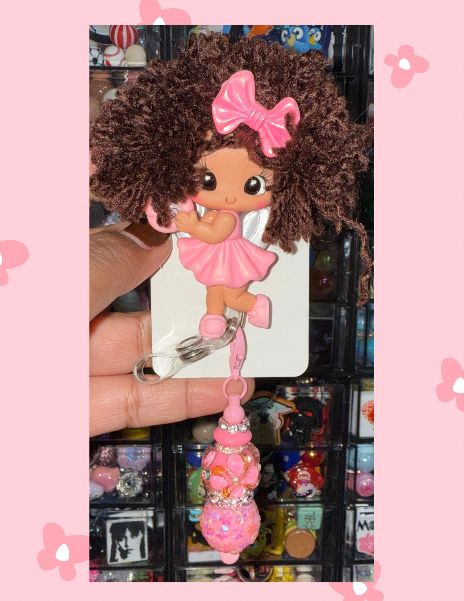 Z: Badge babe: fancy doll