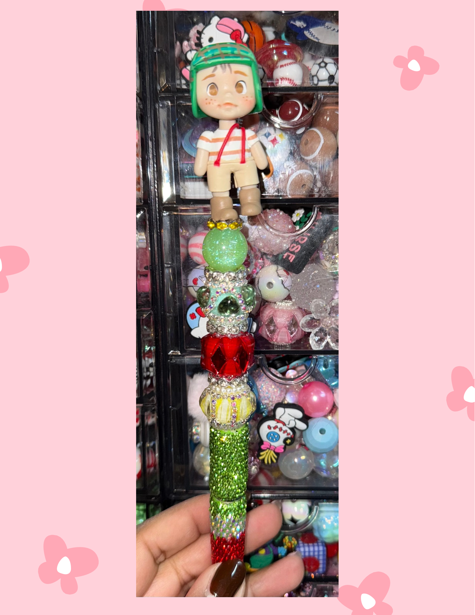 B: Fancy doll pens